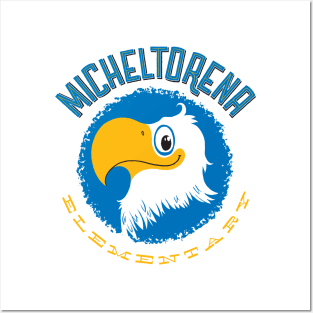 Classic Mitch the Eagle Logo Posters and Art